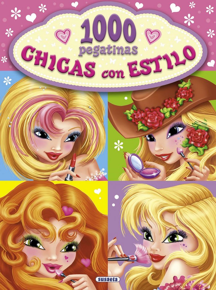 1.000 pegatinas - Chicas con estilo, de Susaeta, Equipo | portada del libro