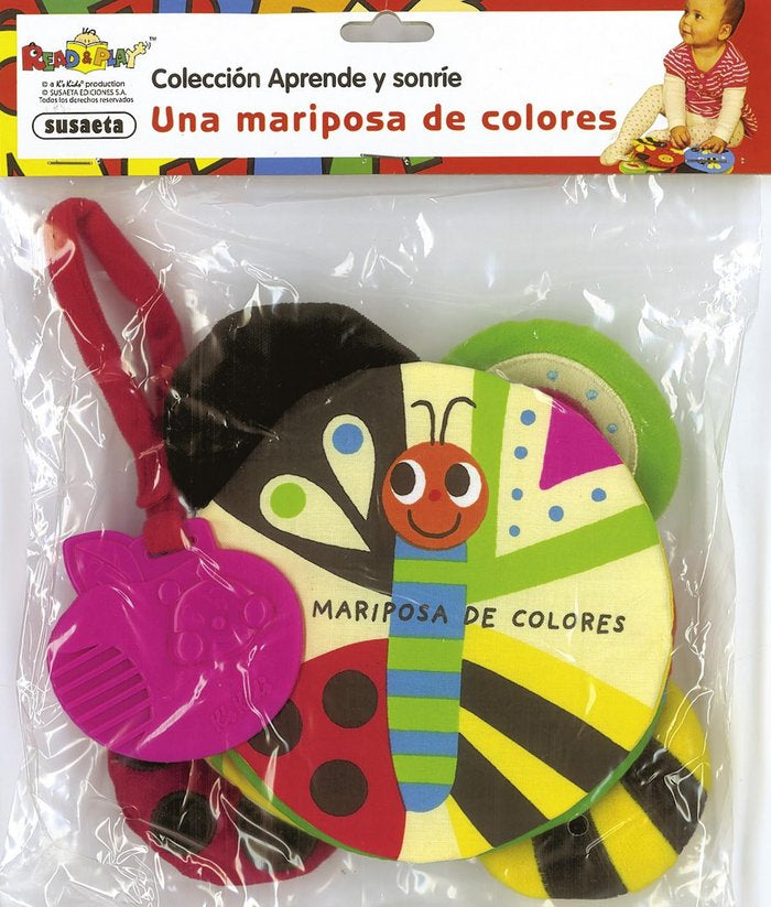 Una mariposa de colores, de Susaeta, Equipo | portada del libro