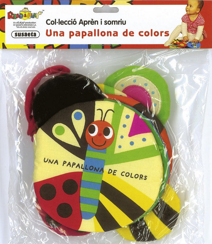 Una papallona de colors, de Susaeta | portada del libro
