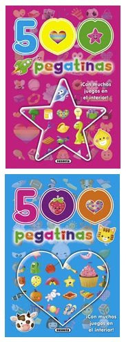 500 pegatinas (2 títulos), de Susaeta | portada del libro