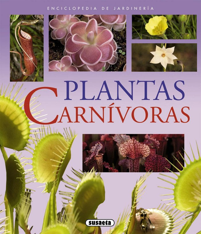 Plantas carnívoras, de Carow, Thomas | portada del libro