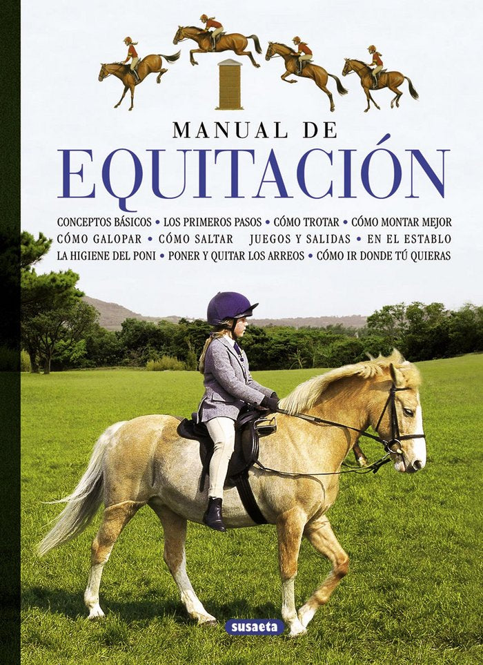 Manual de equitación, de Edom, Helen | portada del libro