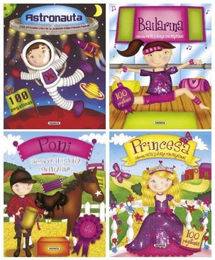 Viste y juega con pegatinas (4 títulos), de Susaeta, Equipo | portada del libro