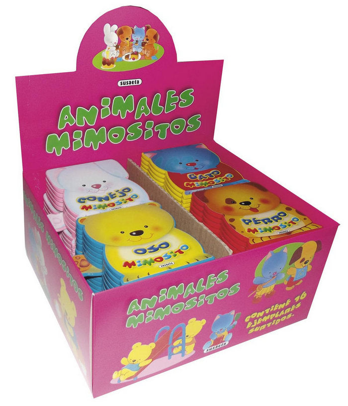 Animales mimositos (4 títulos), de Susaeta | portada del libro
