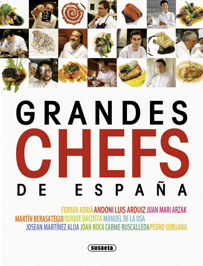 Grandes chefs de España, de Meldolesi | portada del libro