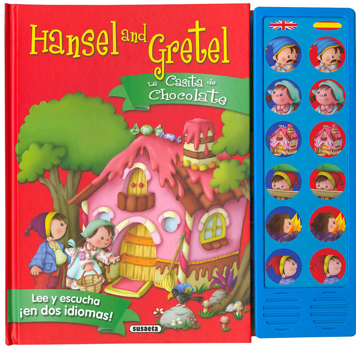 La casita de chocolate - Hansel and Gretel, de Susaeta | portada del libro