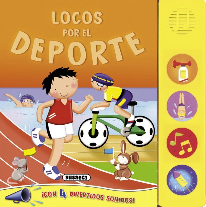 Locos por el deporte, de Ediciones, Susaeta | portada del libro