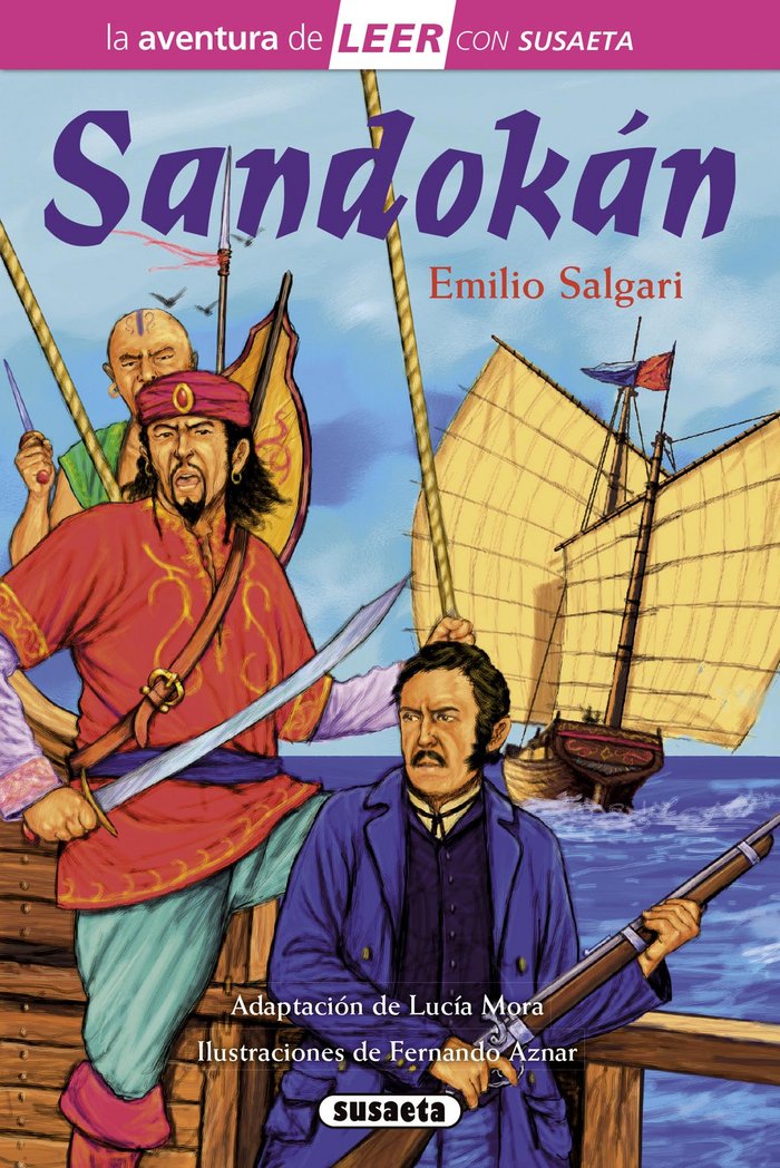 Sandokán, de Salgari, Emilio | portada del libro