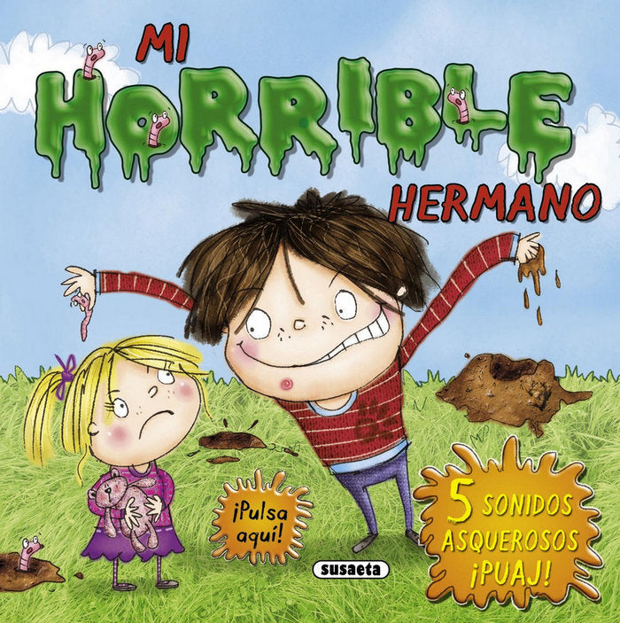 Mi horrible hermano, de Susaeta | portada del libro