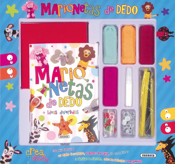 Marionetas de dedo, de Dowling | portada del libro