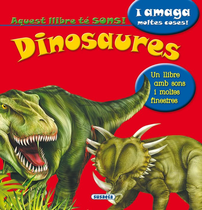 Dinosaures, de Susaeta, Equip | portada del libro