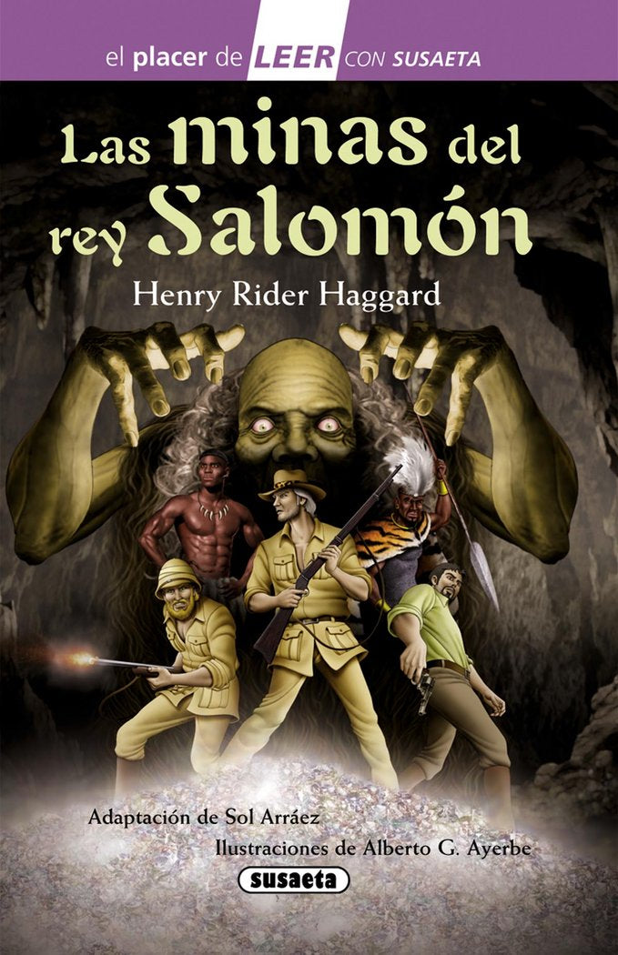 Las minas del rey Salomón, de Rider Haggard | portada del libro