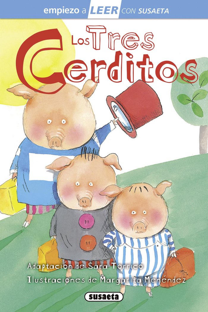 Los tres cerditos, de Susaeta, Equipo | portada del libro