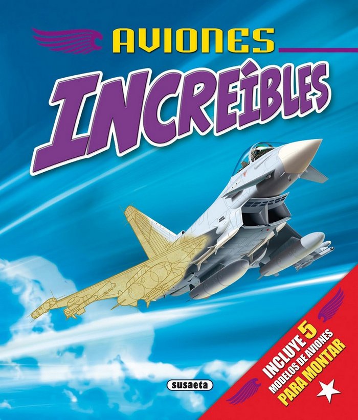 Aviones increíbles, de Jewitt | portada del libro