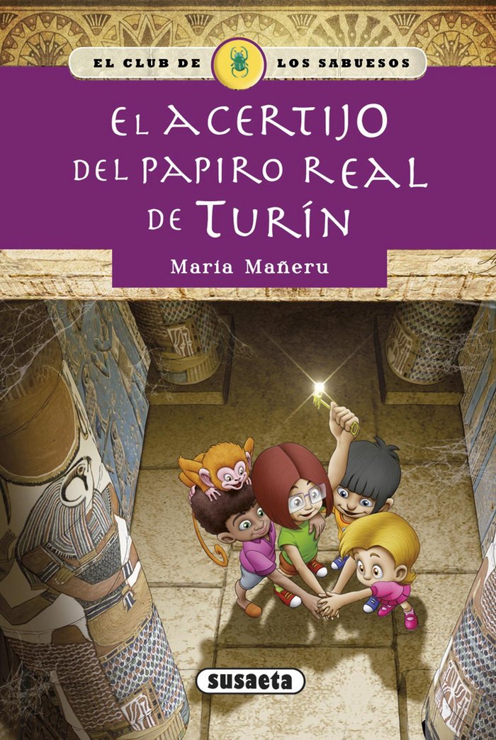 El acertijo del papiro real de Turín, de Mañeru, María | portada del libro