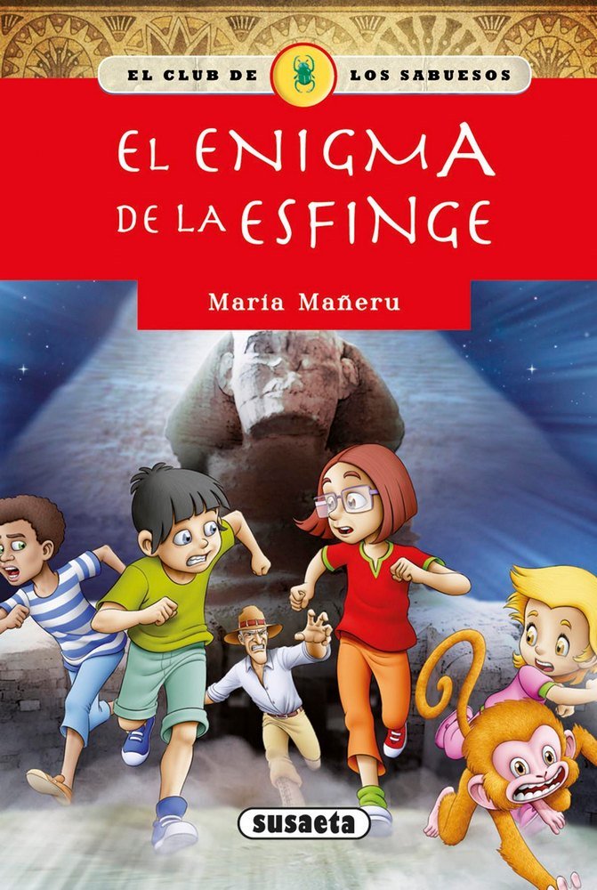 El enigma de la esfinge, de Mañeru, María | portada del libro