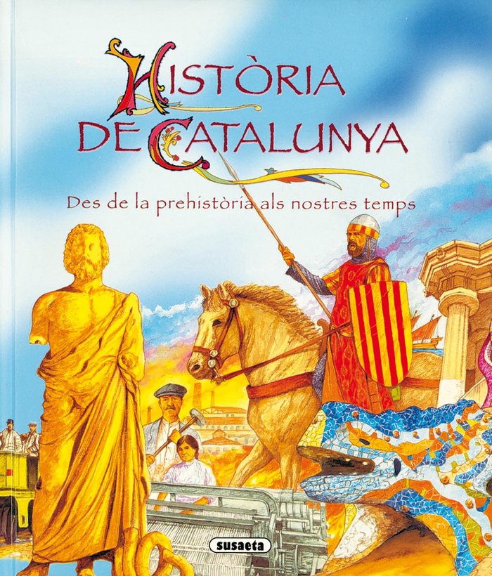 Història de Catalunya, de Susaeta | portada del libro