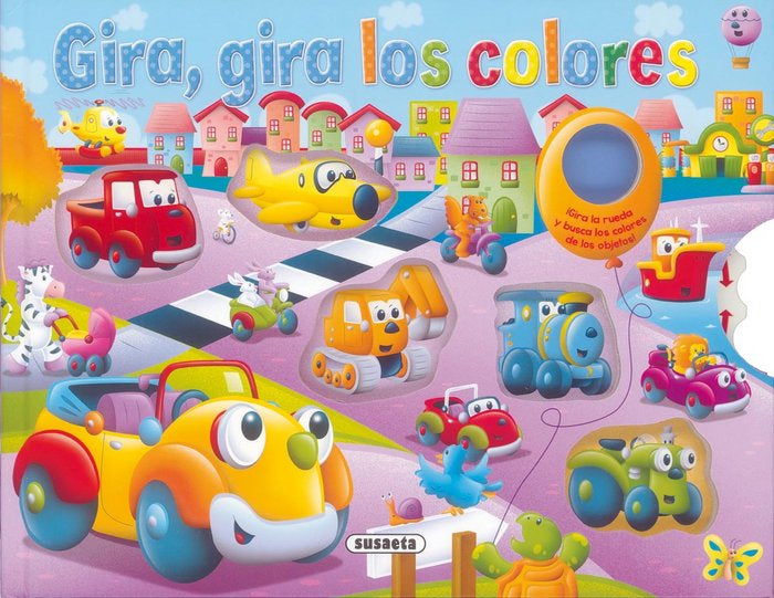 Gira, gira los colores, de James | portada del libro