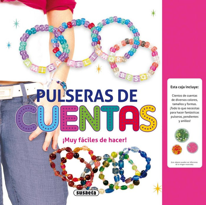 Pulseras de cuentas, de Susaeta | portada del libro