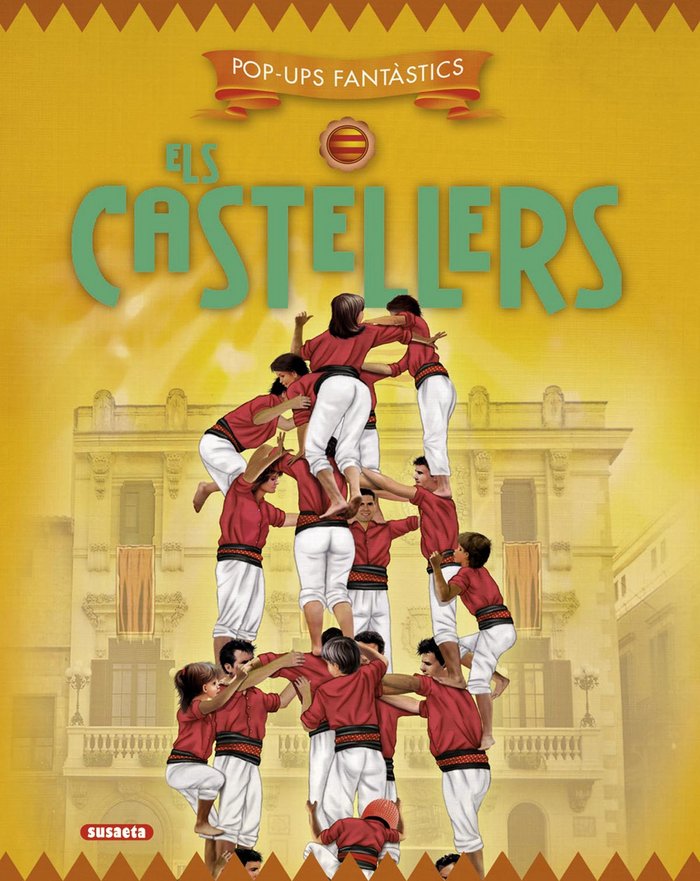 Els castellers, de Susaeta, Equip | portada del libro