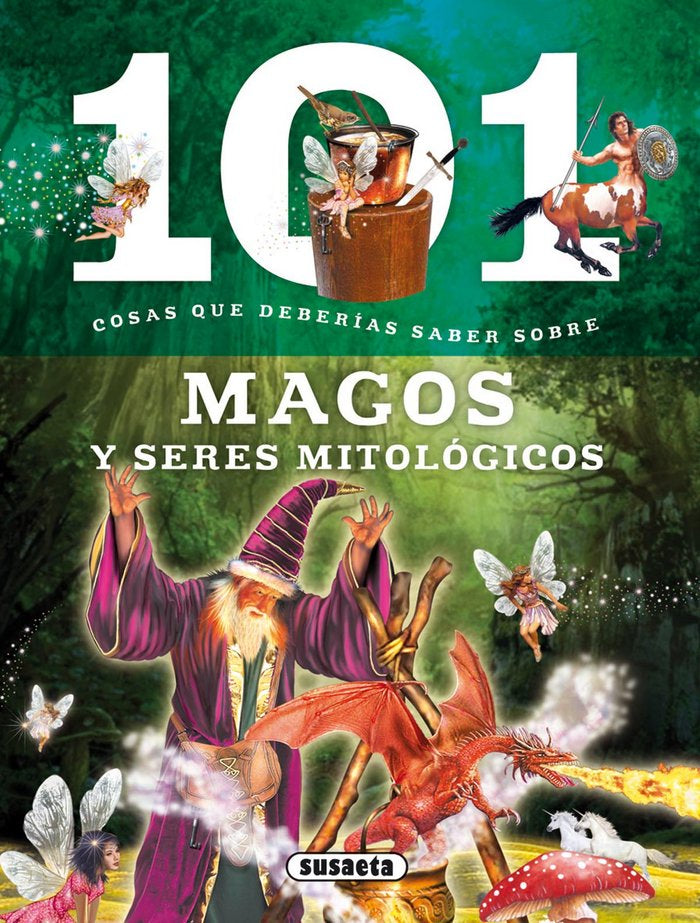 Magos y seres mitológicos, de Domínguez, Niko | portada del libro