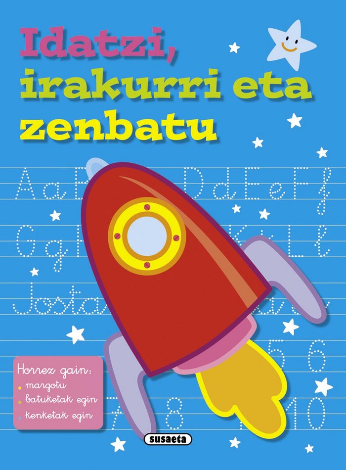 Idatzi, irakurri eta zenbatu, de Susaeta | portada del libro