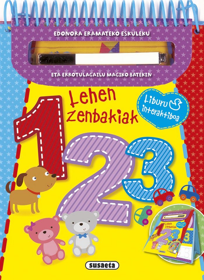 Lehen zenbakiak 1 2 3, de Susaeta, Taldeak | portada del libro