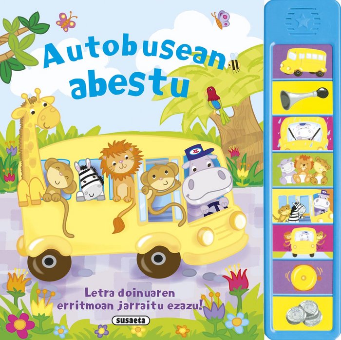 Autobusean abestu, de Susaeta, Equipo | portada del libro