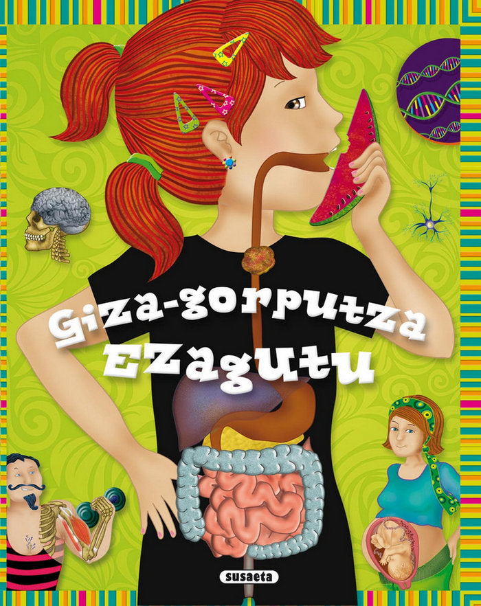 Giza-gorputza ezagutu, de Estayno | portada del libro