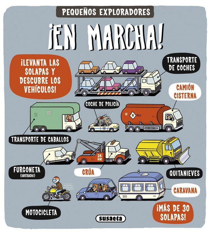 ¡En marcha!, de Susaeta, Equipo | portada del libro
