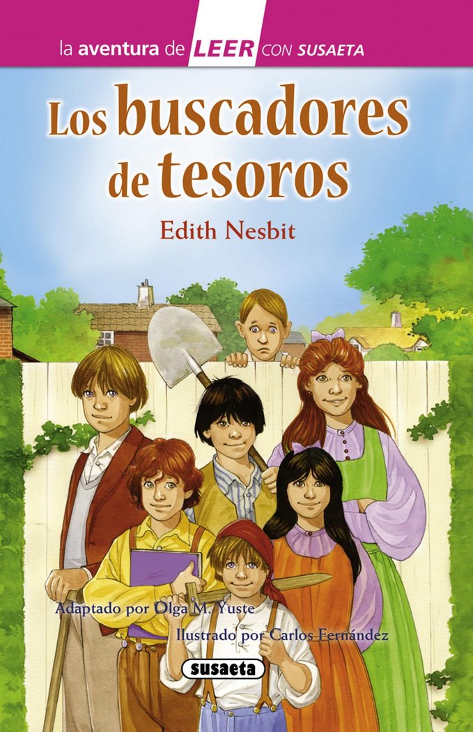 Los buscadores de tesoros, de Nesbit, Edith | portada del libro