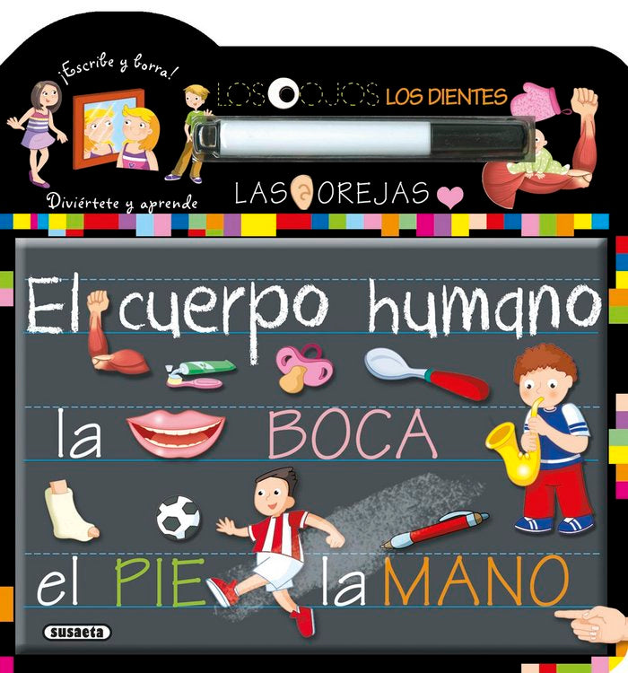 El cuerpo humano, de Susaeta | portada del libro