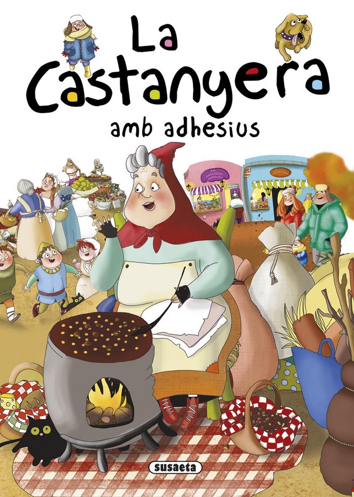 La castanyera amb adhesius, de Abad | portada del libro