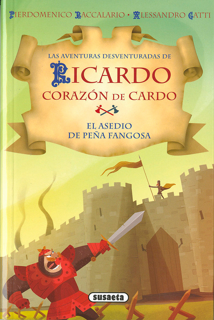 El asedio de Peña Fangosa, de Baccalario | portada del libro