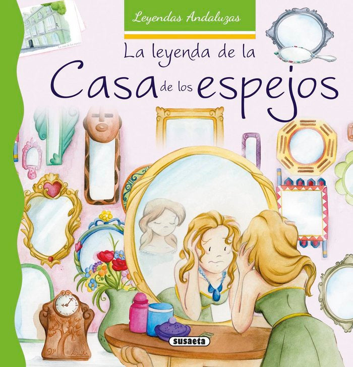 La leyenda de la casa de los espejos, de Marín, Lorena | portada del libro