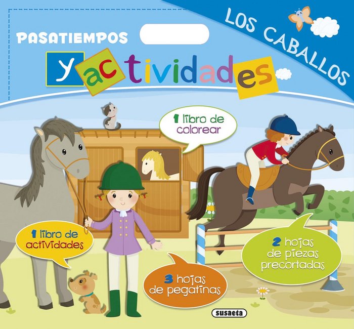 Los caballos, de Susaeta | portada del libro