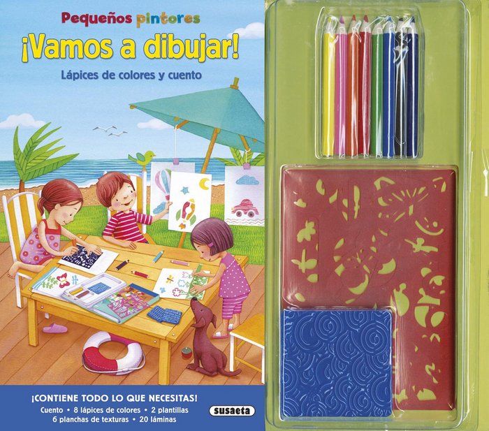 ¡Vamos a dibujar!, de Susaeta | portada del libro