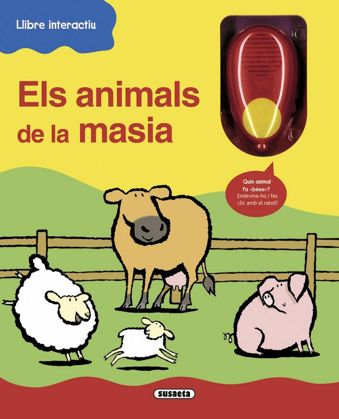 Els animals de la masia, de Susaeta | portada del libro