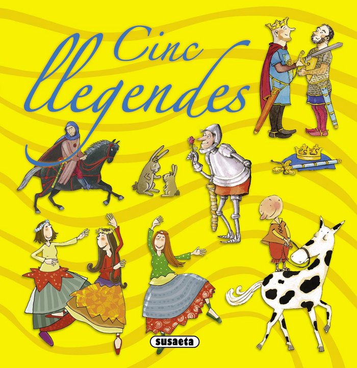 Cinc llegendes, de Susaeta | portada del libro