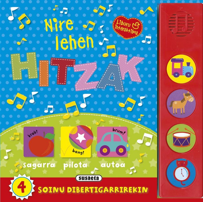 Nire lehen hitzak, de Susaeta | portada del libro