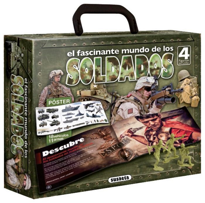 El fascinante mundo de los soldados, de Cuenca, Rocío | portada del libro