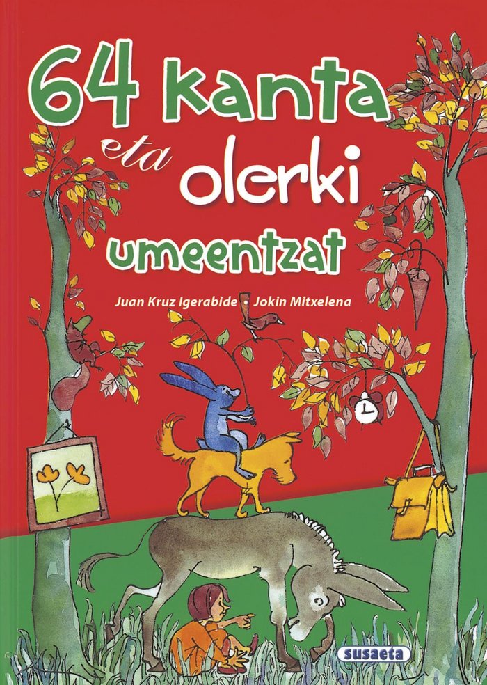 64 Kanta eta olerki umeentzat, de Kruz Igerabide | portada del libro