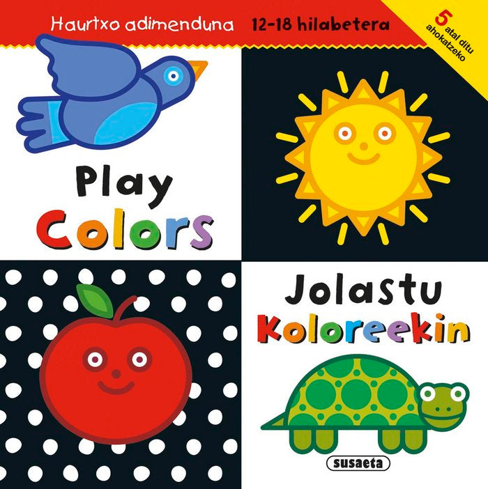Jolastu koloreekin, de Susaeta, Equipo | portada del libro