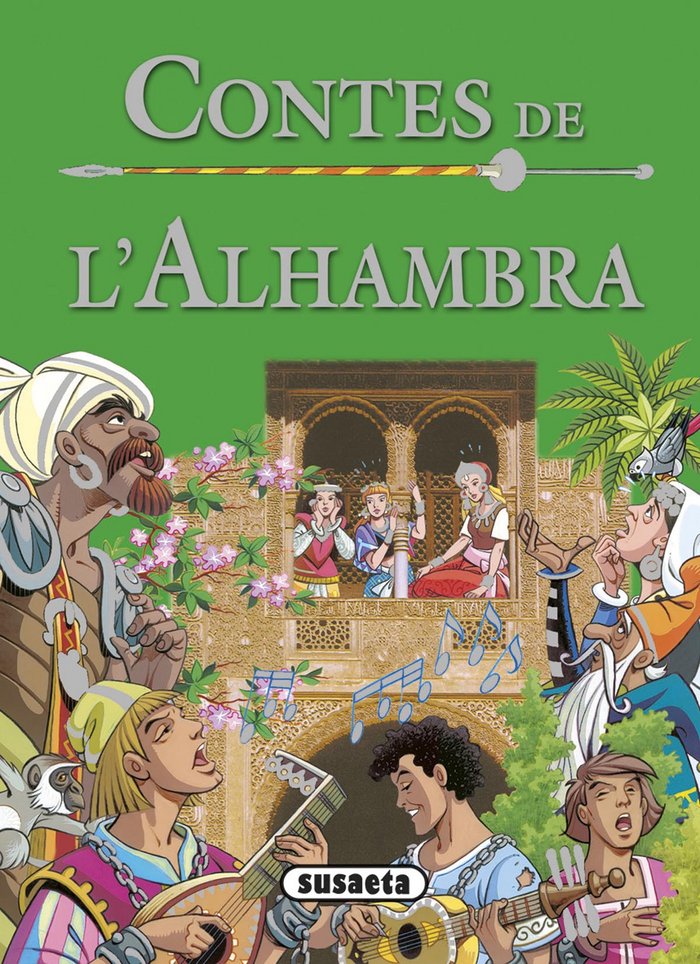 Contes de l'Alhambra, de Susaeta, Equipo | portada del libro