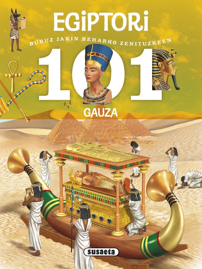 101 gauza buruz jakin beharko zenituzkeen Egiptori, de Domínguez, Niko | portada del libro