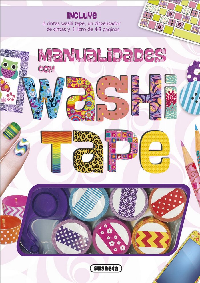 Manualidades con washi tape, de Crupi, Jaclyn | portada del libro