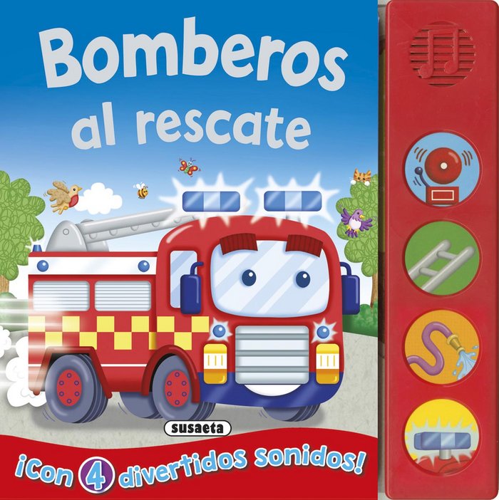 Bomberos al rescate, de Susaeta, Equipo | portada del libro