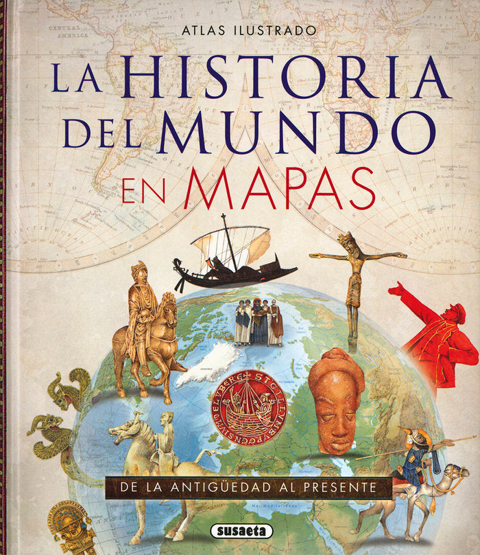 Historia del mundo en mapas, de Haywood, John | portada del libro