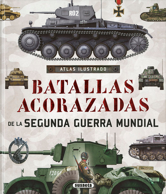 Batallas acorazadas de la Segunda Guerra Mundial, de Alcaide Yebra | portada del libro