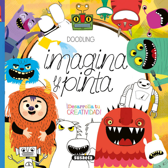 Doodling - Imagina y pinta, de Susaeta | portada del libro